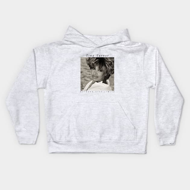 Tina Turner Kids Hoodie by ManulaCo